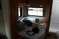 Bett hinten